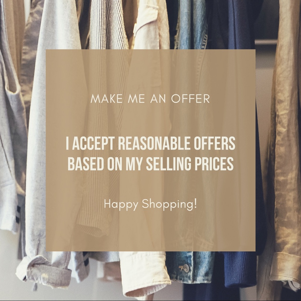 I ❤️ deals! So don’t be afraid to make me an offer